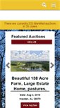 Mobile Screenshot of libertyauctionandrealty.com